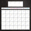 24x24 chalkboard calendar