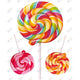 Lollypop CENTERPIECE 24x28