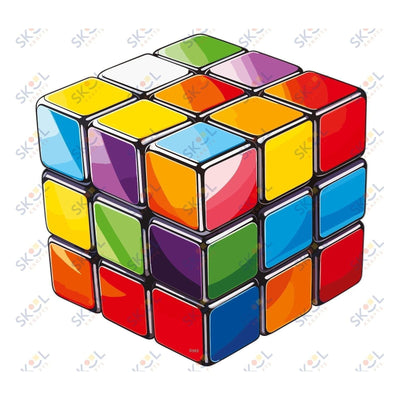 Rubiks Cube CENTERPIECE 24x28