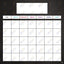 24x24 chalkboard calendar
