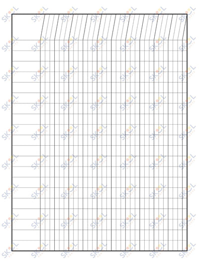 Class Incentive Charts - blank/plain english direction (18x24-inch)