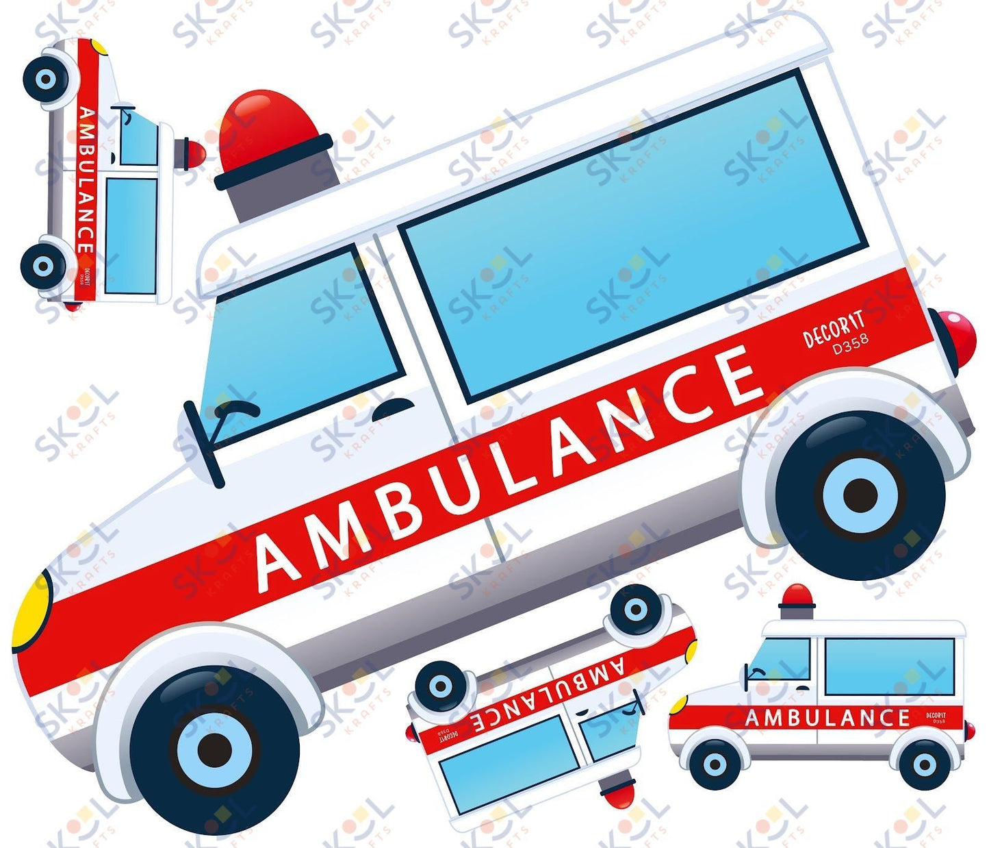 Ambulance CENTERPIECE 24x28