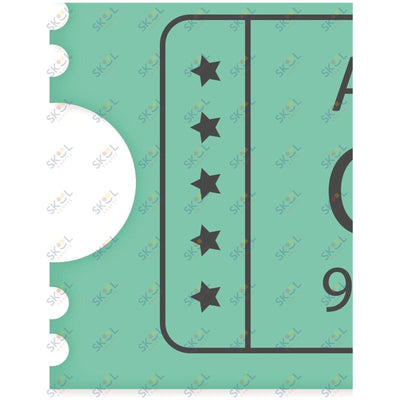 ticket centerpiece 24x28