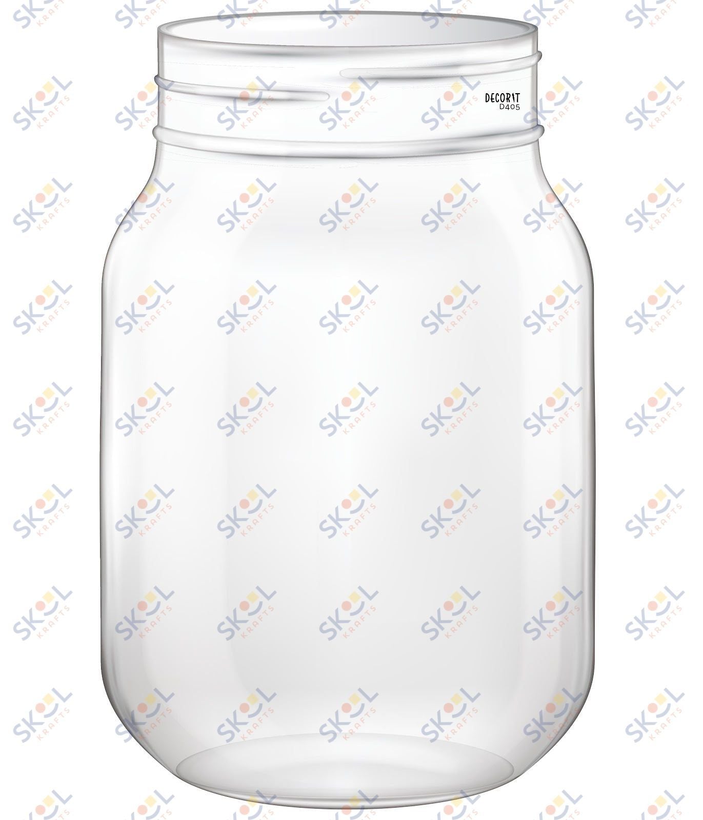 Clear jar CENTERPIECE 24x28