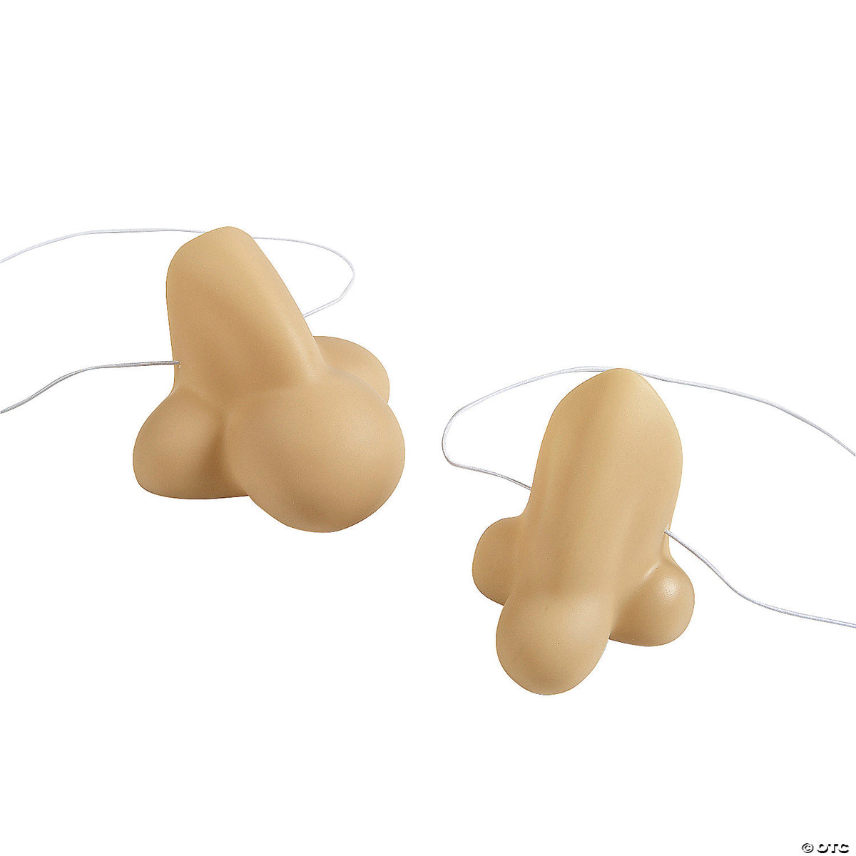 Kids Gags Rubber Funny Fake Nose Masks 2" x 2 1/2" 12/pk