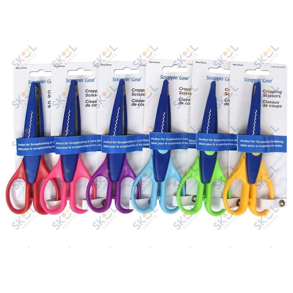 Scrappin' Gear Decorative Scissors Zig Zag 6 1/2 in.