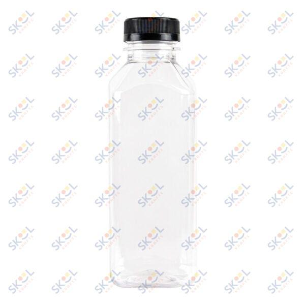 Empty Clear 8oz Bottles With Covers 1pc