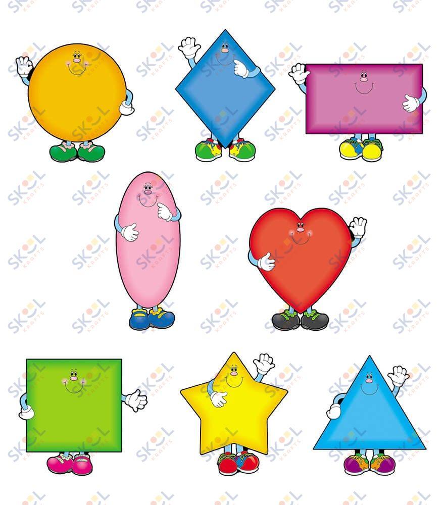 Smiley Shape Bulletin Board Set Grade PK-2