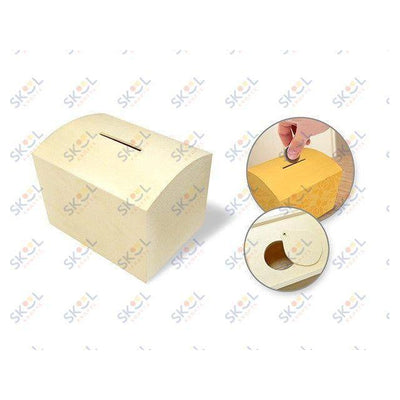 DIY Coin Pishka W/Bottom Slide Latch 3.9" x 3" x 3"