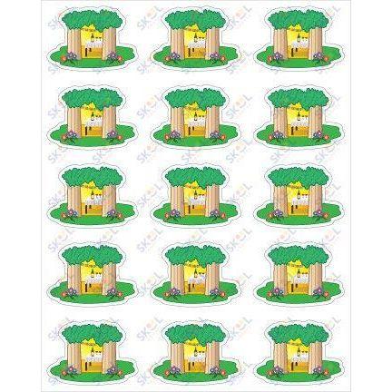 Sukkah Stickers 6 sheets