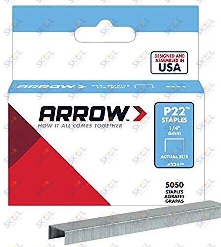 Arrow Staples 5000ct 1/4" #224