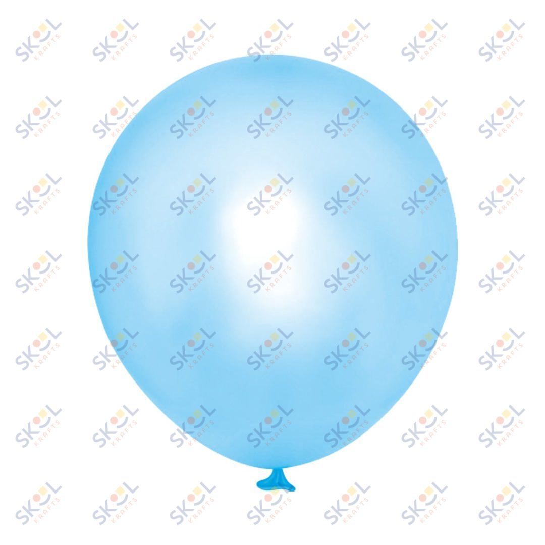 Balloons 12" 50ct  (Light Blue)