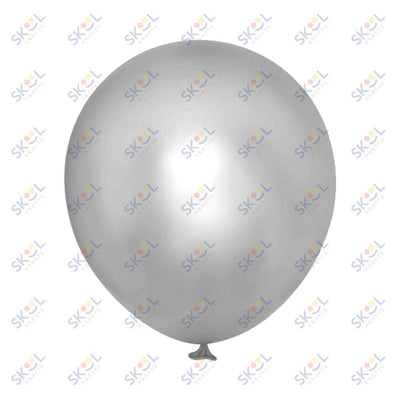 Balloons 12" 50ct  (Silver)