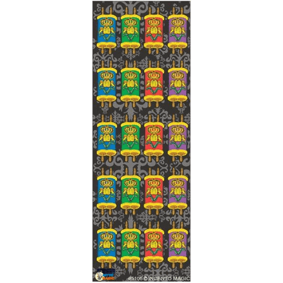 Stickers Torah Colored  25 Sheets Medium