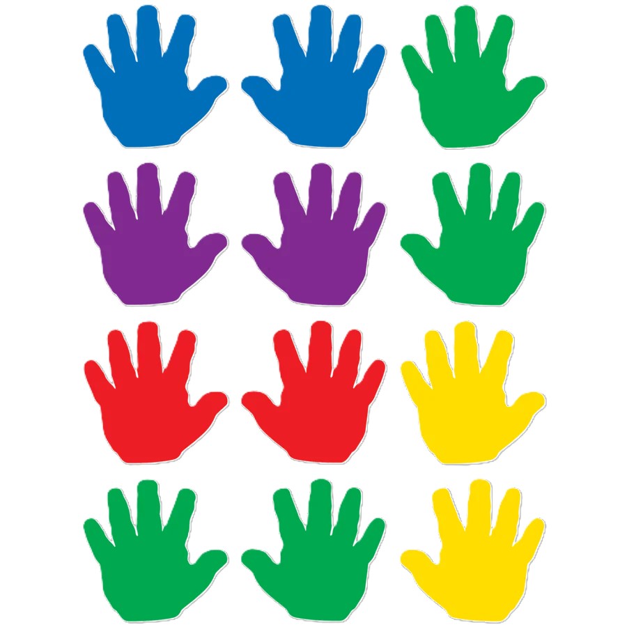 Handprints Mini Accents 2 5/8" 36/pk