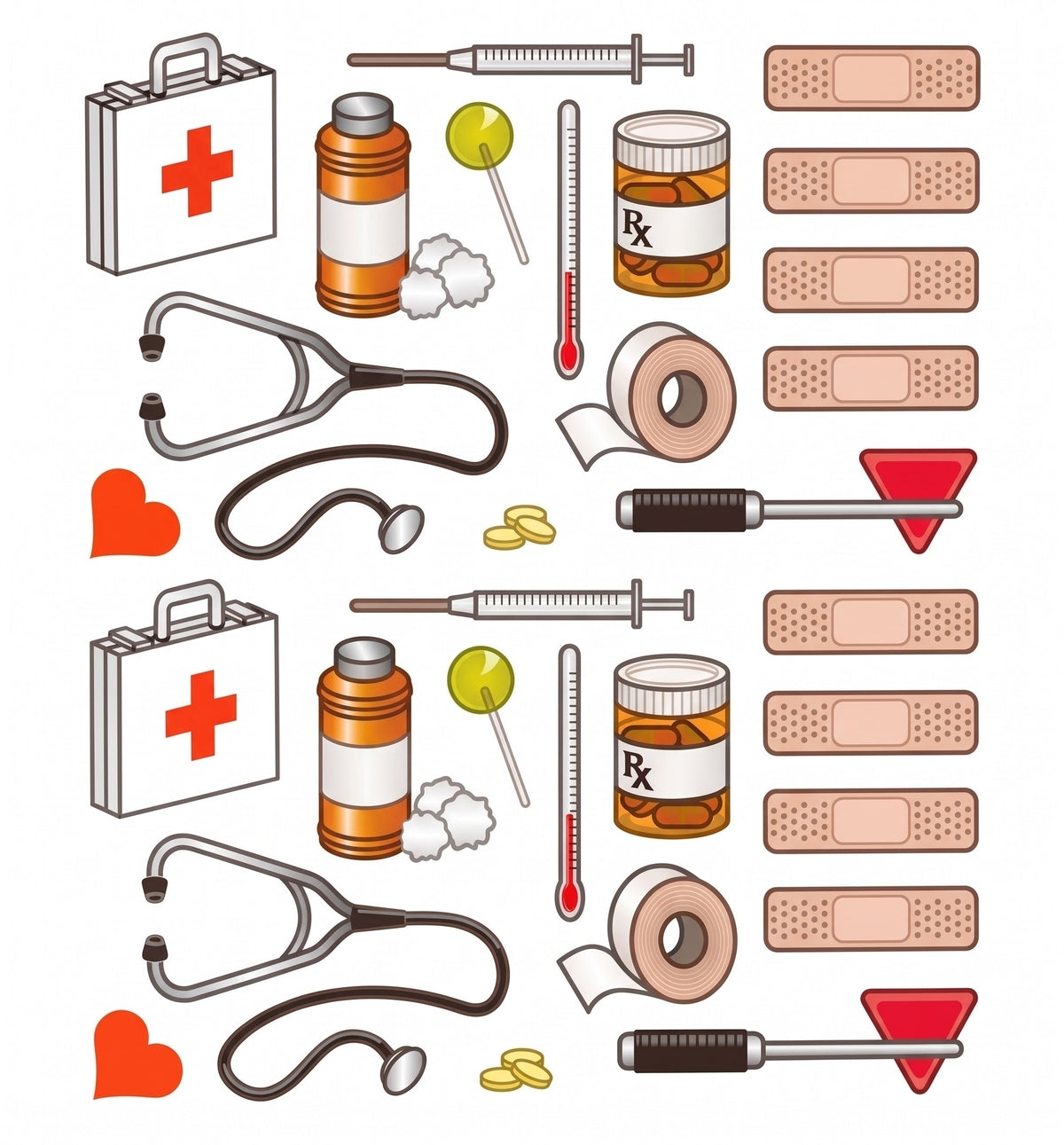 Stickers Doctor's Office (2 Sheets)