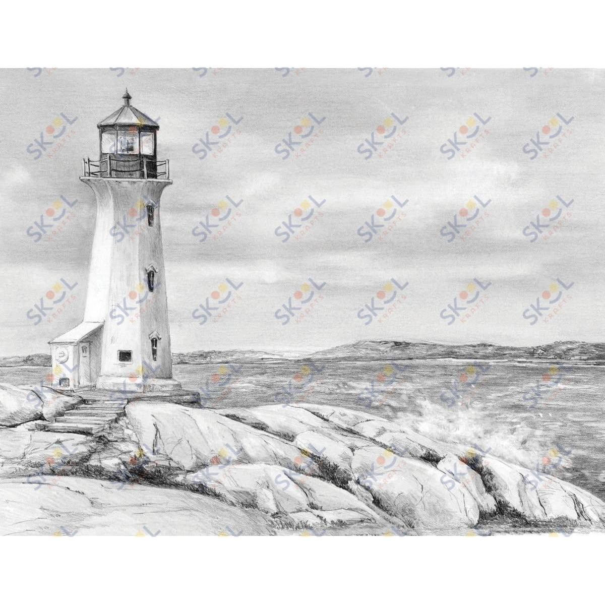 Lighthouse Sketching Made Easy Kit | Kit - L Beginner – Skool Krafts
