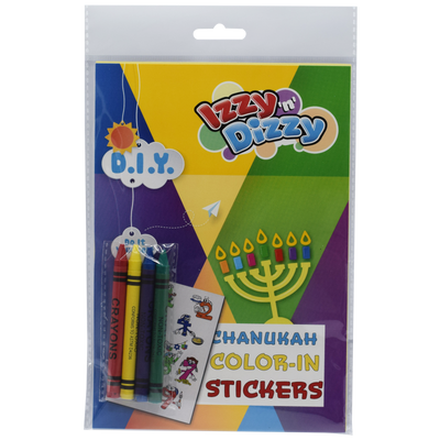 Chanukah Color-In Stickers