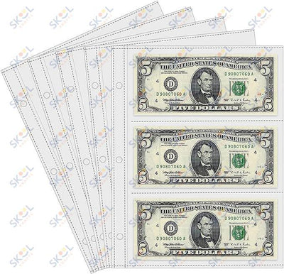 Dollar Sheet Protector Holder 4/pk