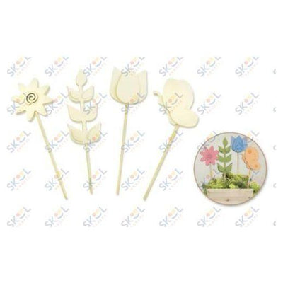 Wood Craft Spring Medley Wood Picks 8"