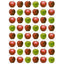 Stickers Apple 3/4" 10/sheets