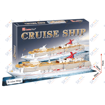 Cruise Ship  3D Puzzle 86/pcs