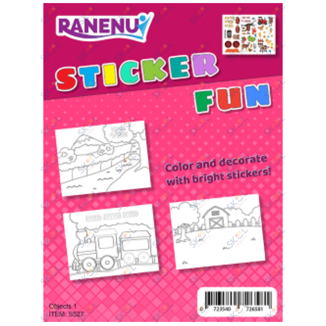 Sticker Fun Objects 1