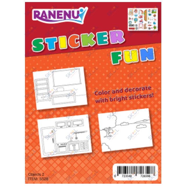 Sticker Fun Objects 2