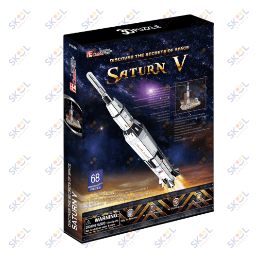 Saturn V Rocket  3D Puzzle 68/pcs
