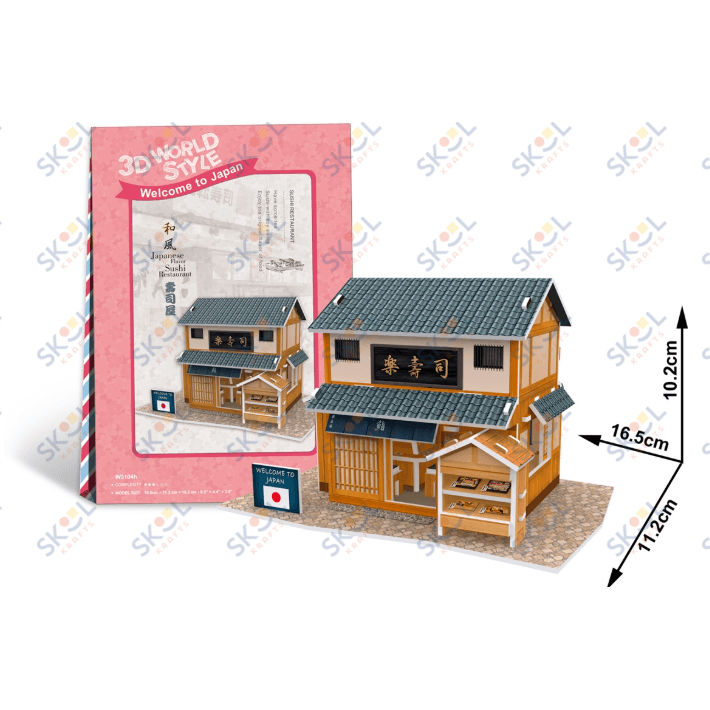 Sushi Restaurant  3D Puzzle