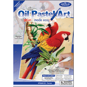 Parrots Mini Oil Pastel