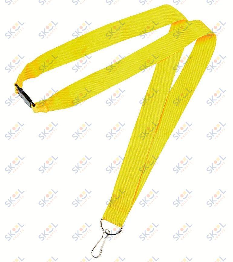 Nylon Lanyard 36" Yellow 12/pk