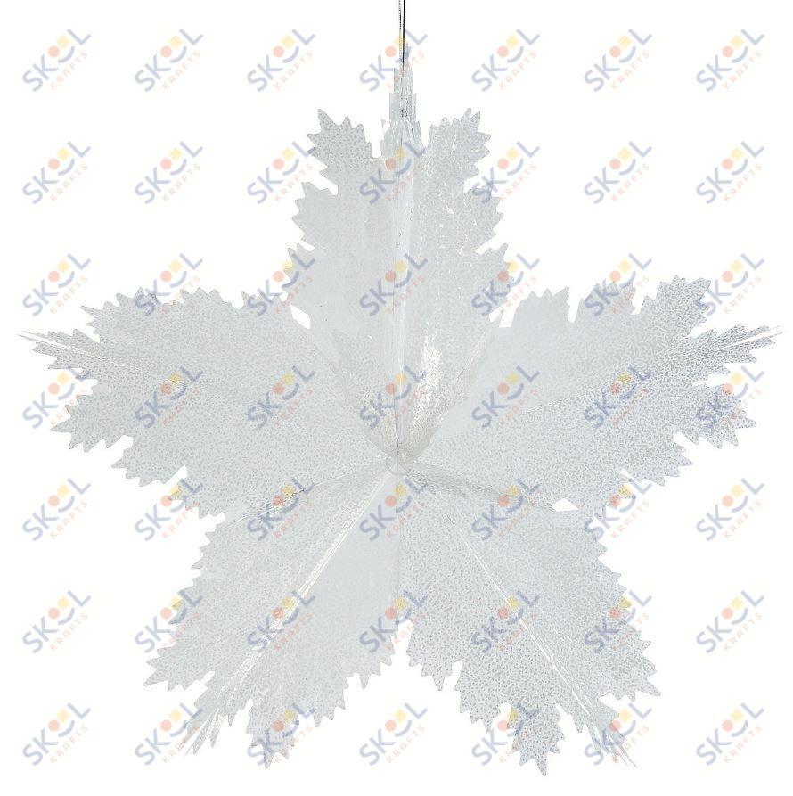 Giant Snowflake Decoration 22"