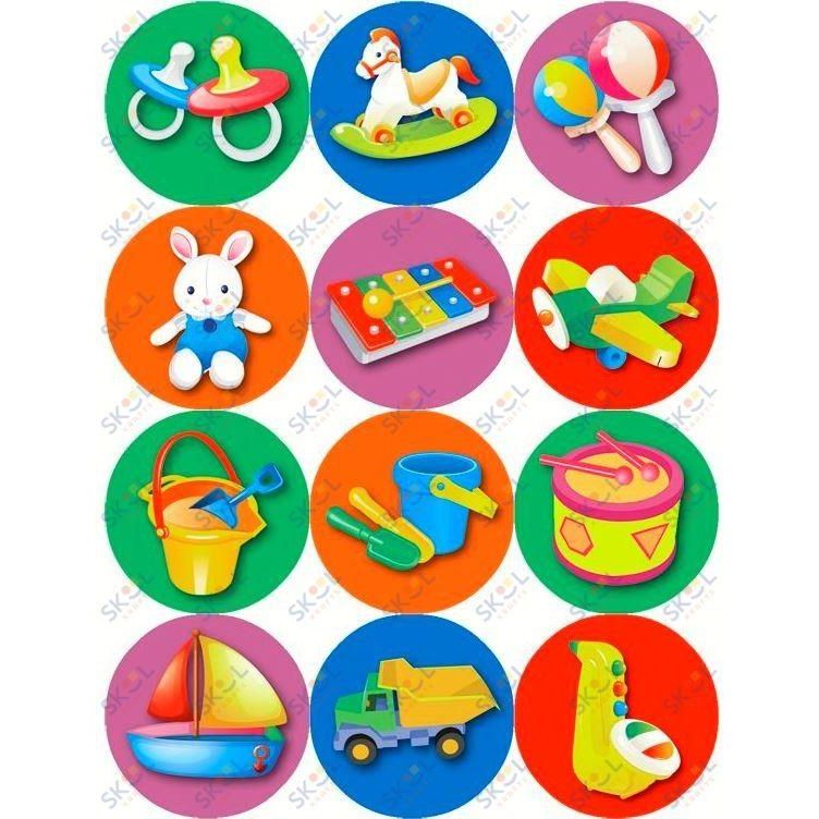 Baby Toy Stickers 1.25