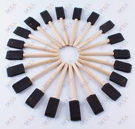 Foam Brushes 1" 20/pk