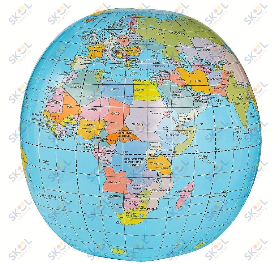 Giant Inflatable Globe 33"