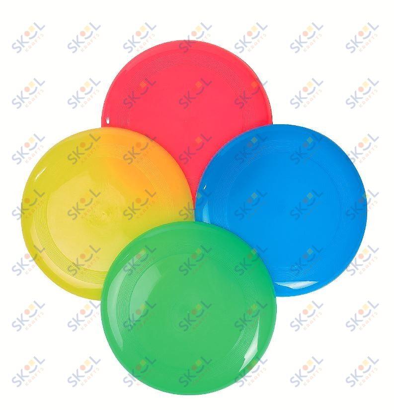 Vinyl Bright Flying Discs 9" 12/pk