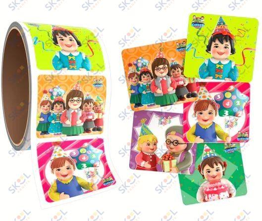 Mitzvah Kinder Birthday Sticker roll