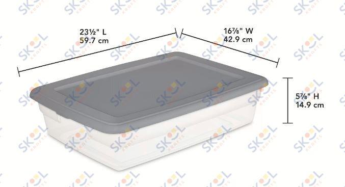 Sterilite Container 28 QT 2/pk