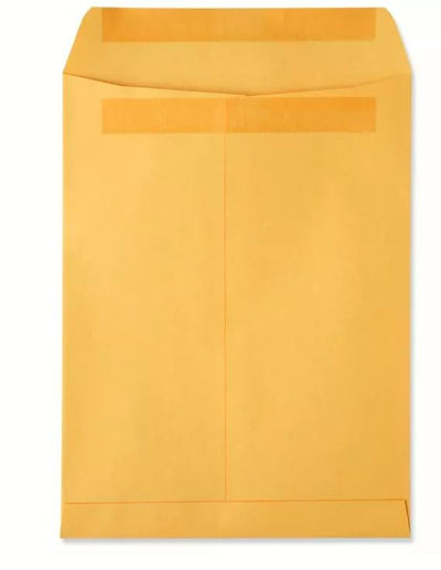Manilla Envelopes 9" x 12" 500/pk No Clasp