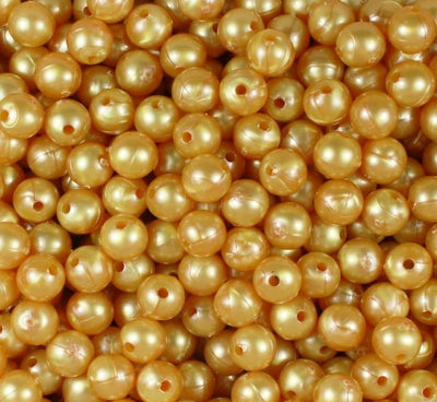 Gold Pearl Beads 8mm 300/pk