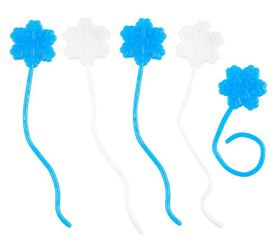 Sticky Vinyl Snowflakes 72/pk