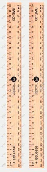 Wooden Rulers 2/pk