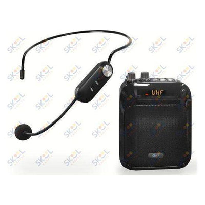 Rechargeable Speaker With Wireless Headset Microphone