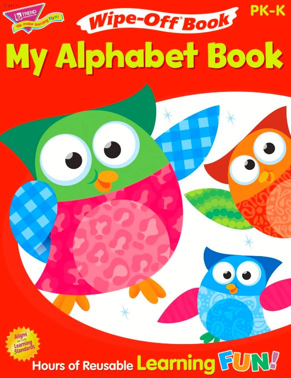 Alphabet Wipe Off Book