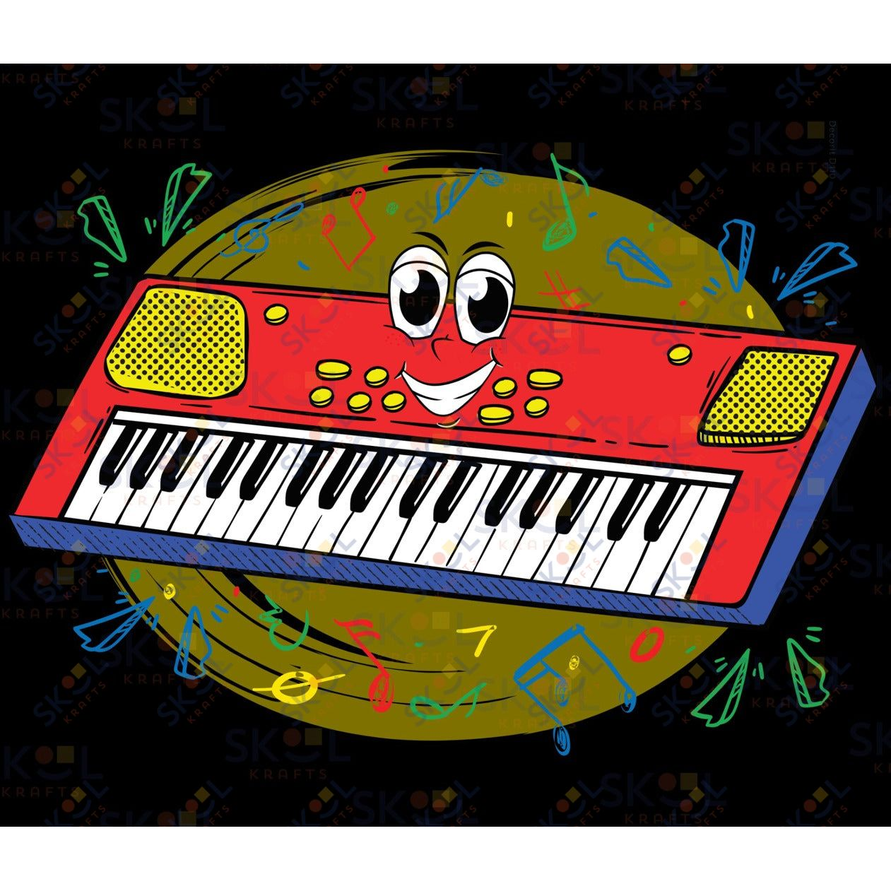 Piano Centerpiece 28"