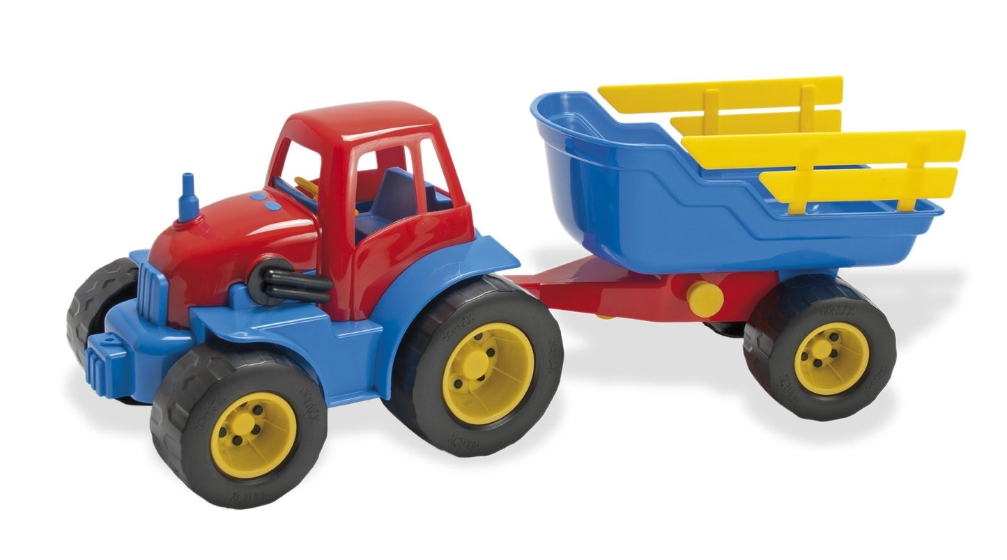 Tractor With Trailer Plastic Wheels