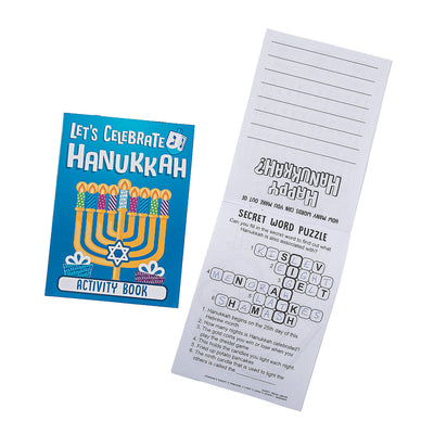 Chanukkah Activity Books 12/pk