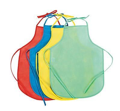 Aprons Kid's Colorful Polyester  12/pk