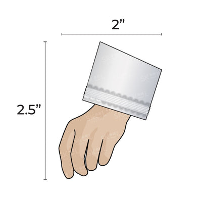 Hand Cutout 2.5" 20/pk